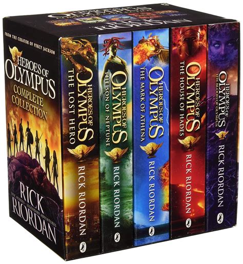 The Heroes of Olympus .